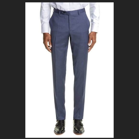 Canali Other - Canali Men's Milano Flat Front Houndstooth Trouser